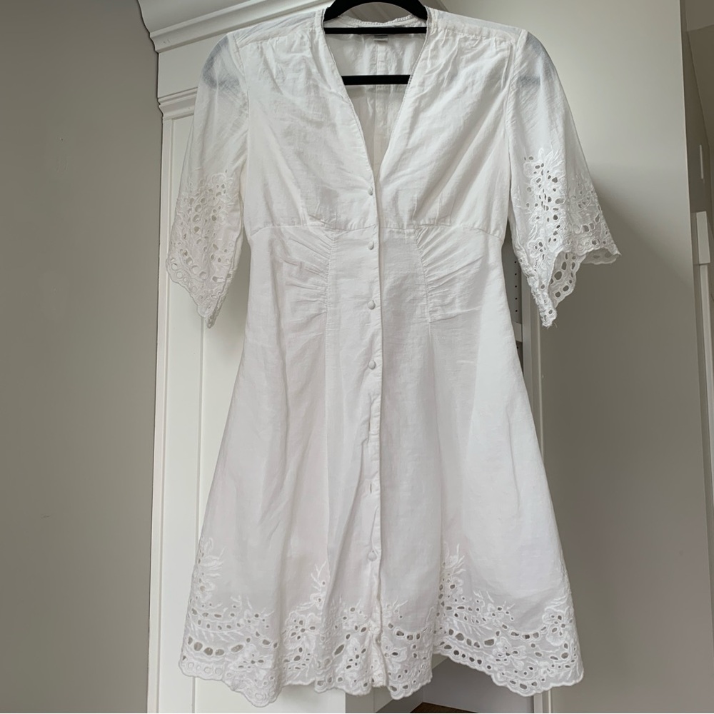 Allsaints eyelet dress, size 2